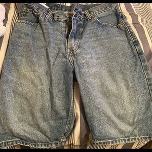 LEVIS DENIM SHORTS MENS WAIST 30